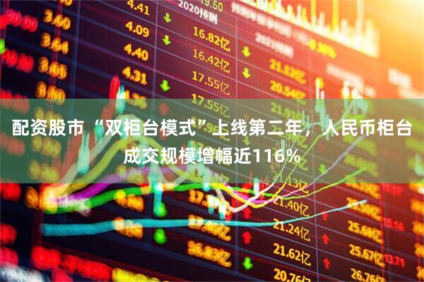 配资股市 “双柜台模式”上线第二年，人民币柜台成交规模增幅近116%