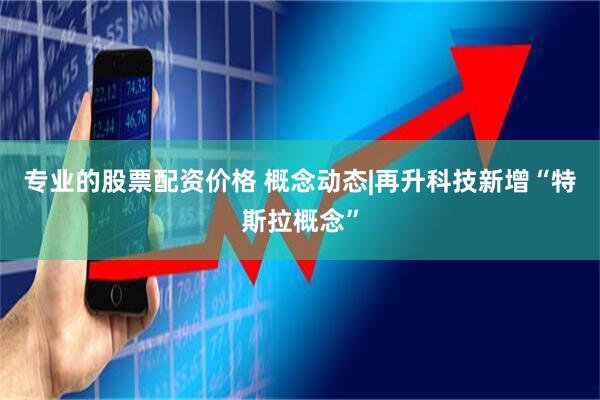专业的股票配资价格 概念动态|再升科技新增“特斯拉概念”